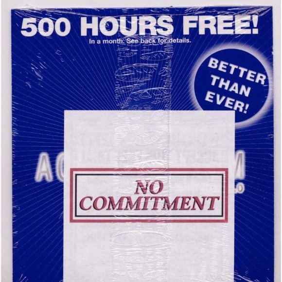 1999 AOL (AMERICAN ONLINE) TITANIUM VERSION 5.0 CD - Picture 2 of 2